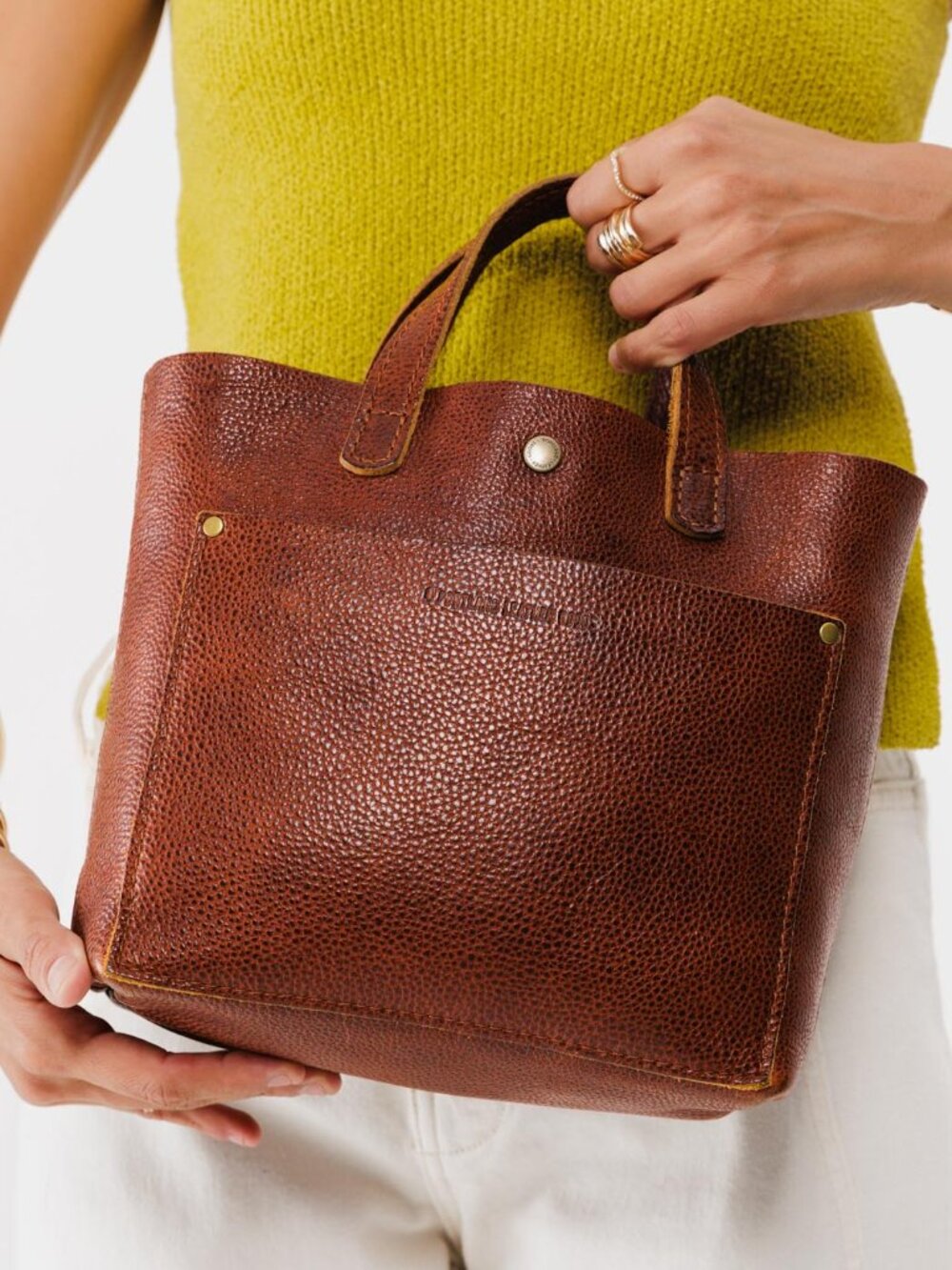 Portland Leather Classic Shoulder Bag – Full‑Grain Leather (Brand New) Classic - Picture 9 of 12